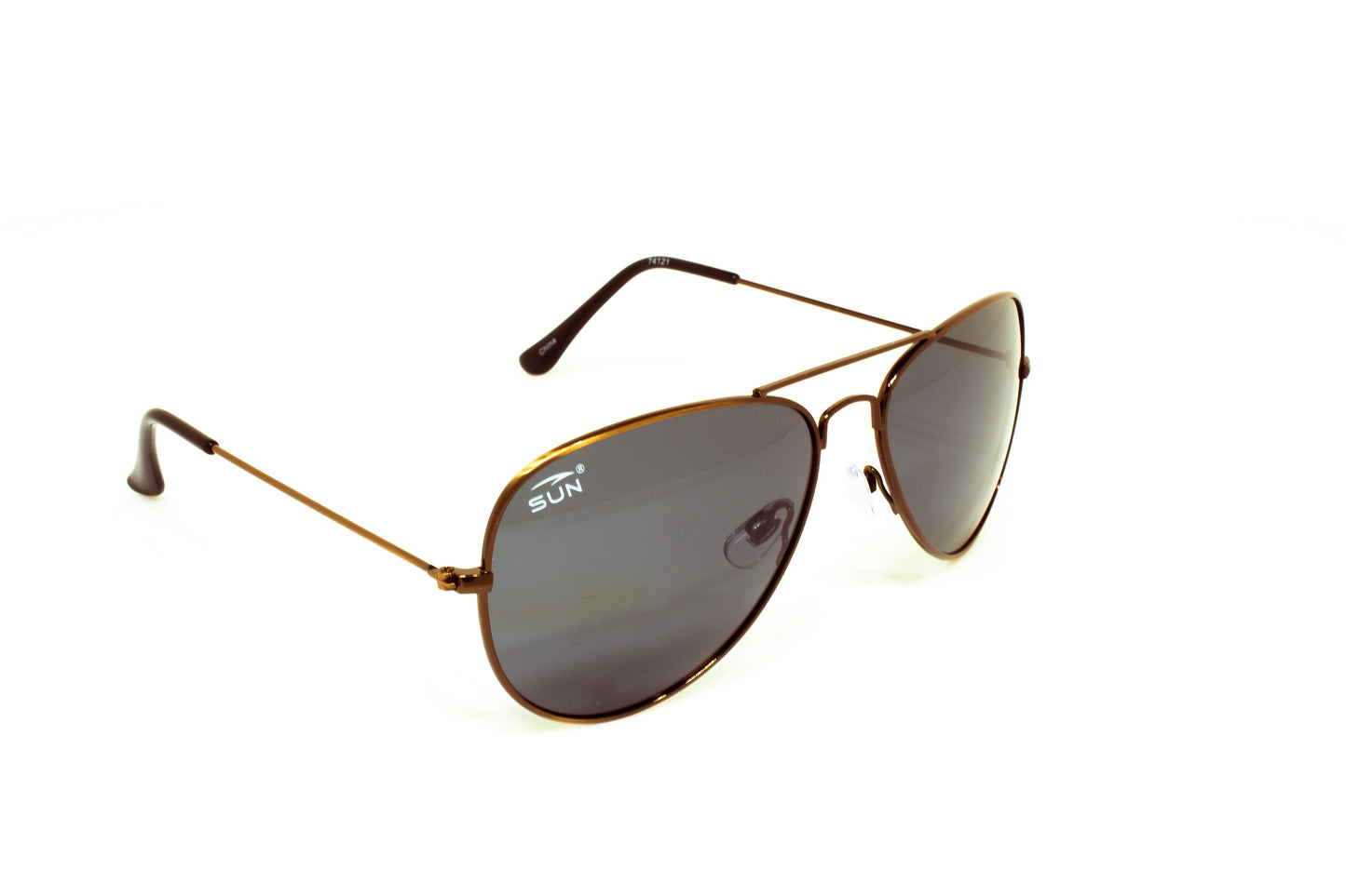 Pilot | 74121 | TruRevo Smoke Polarized Lens | Brushed Copper Frame