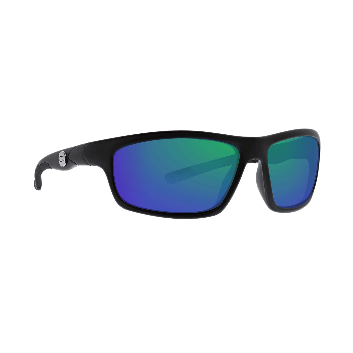 Crawler | 74153 | TruRevo Metallic Green Polarized Lens | Matte Black Frame