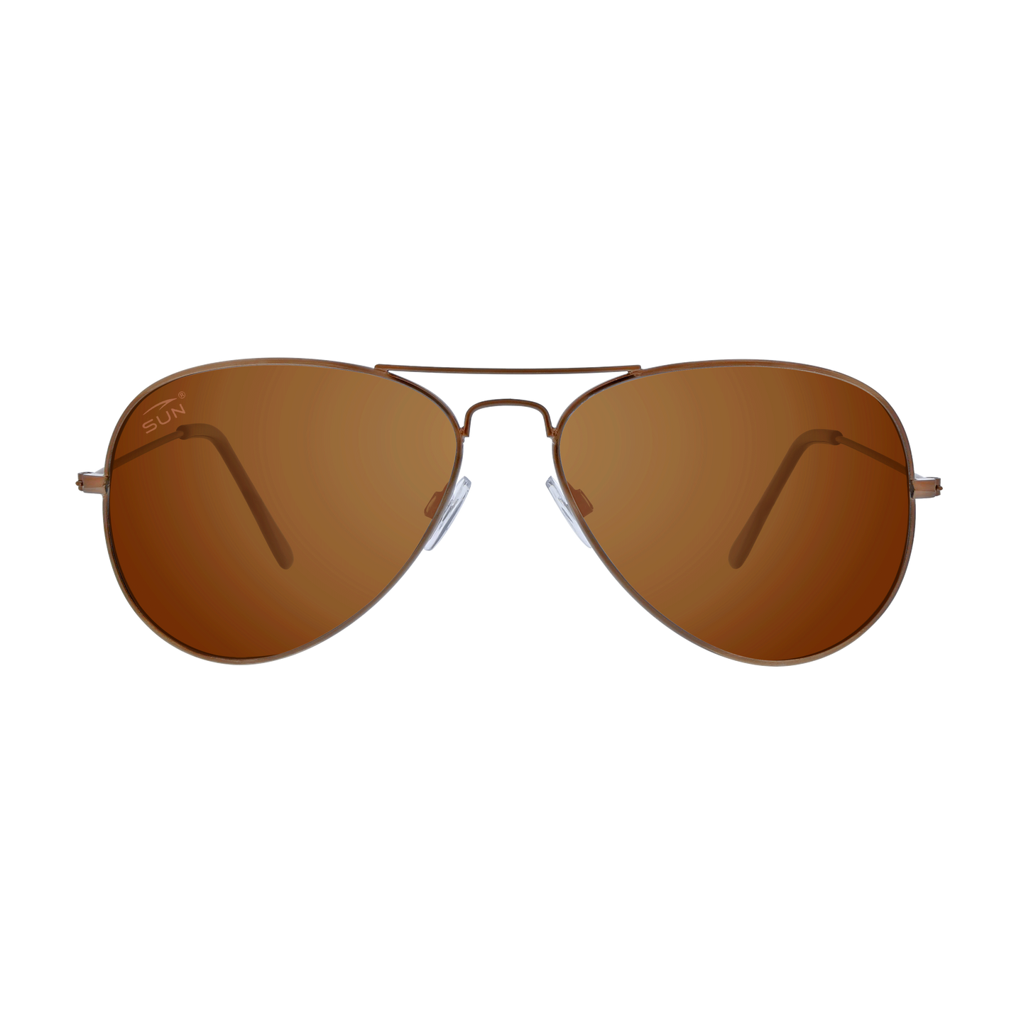 Pilot | 74124 | TruRevo Amber Tint Polarized Lens | Brushed Copper Frame