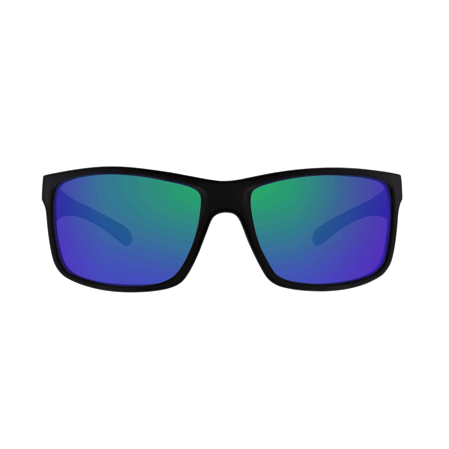 Kona | 74163 | TruRevo Metallic Green Polarized Lens | Matte Black Frame