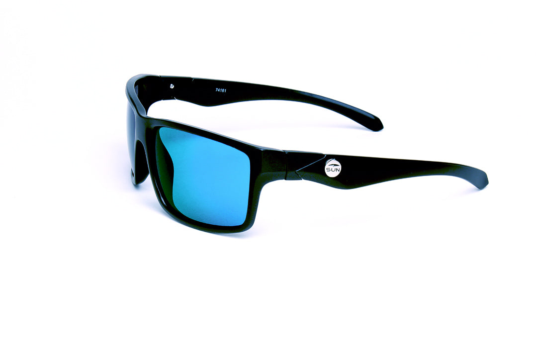 Kona | 74161 | TruRevo Blue Polarized Lens | Matte Black Frame