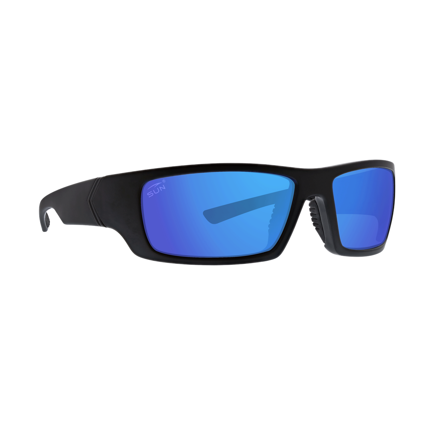 Waverider | 74101 | TruRevo Blue Polarized Lens | Matte Black Frame
